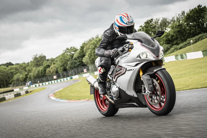 As Norton revives its ICE-powered V4SV superbike (pictured), the company is also striking out on a high-performance electric motorcycle project