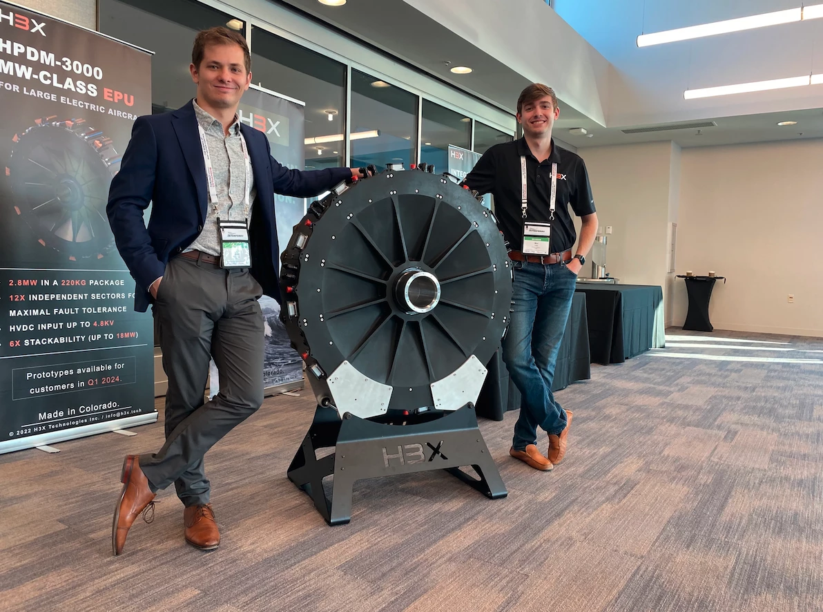 H3X revealed this HPDM-3000 concept prototype in 2022 at the Interferry Conference, demonstrating its technology's potential for marine vessels