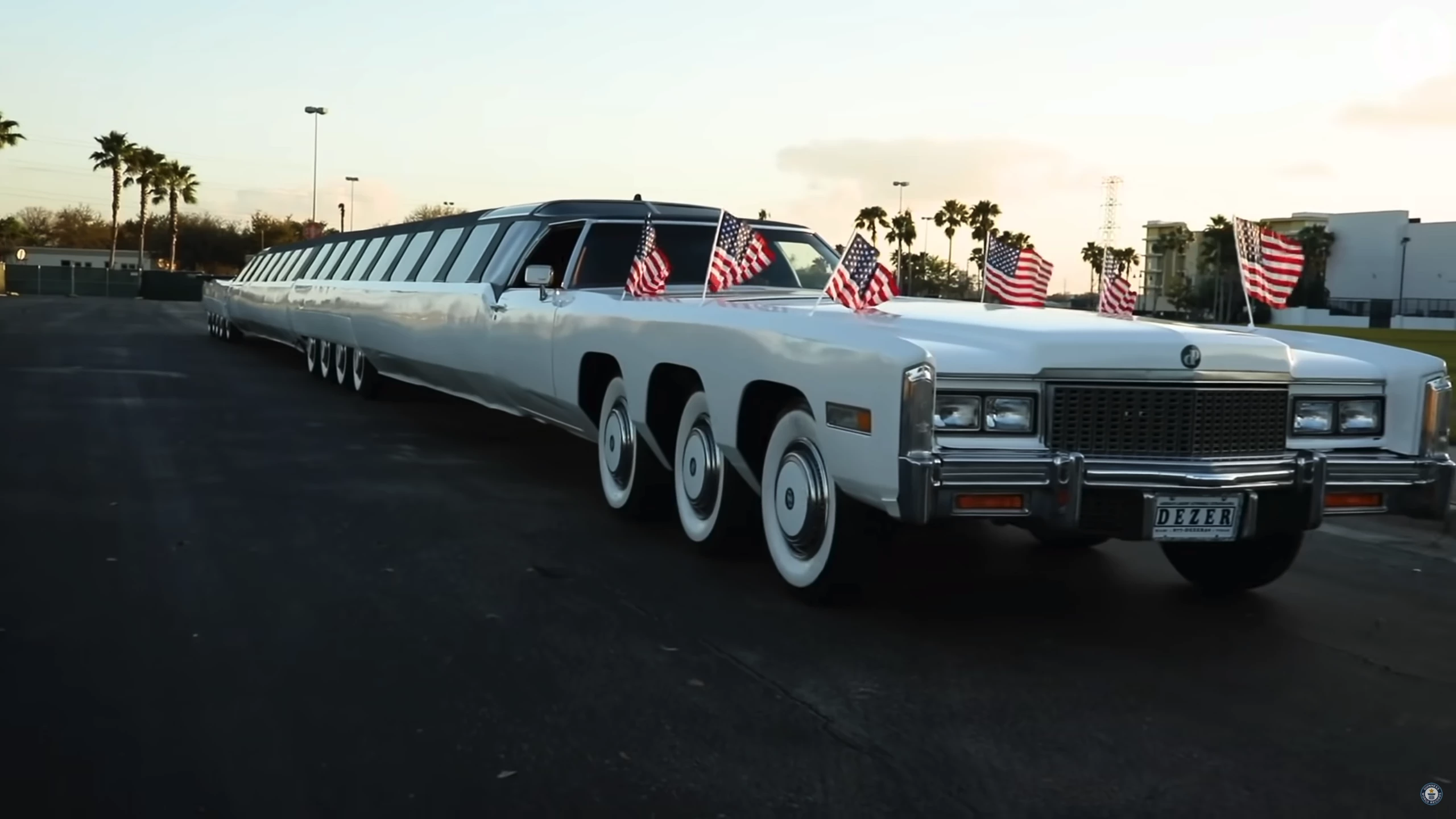 Built out of Cadillac El Doradoes, the Dream rocks V8 engines in the front and rear
