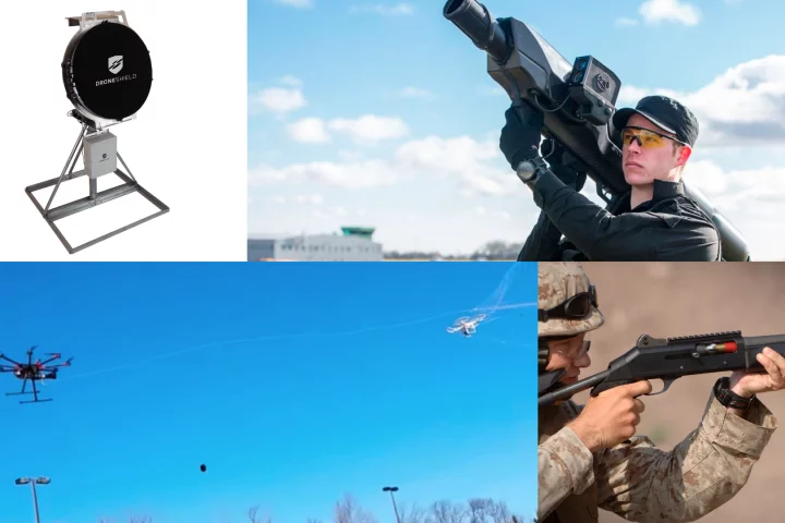 Judging by the technology on this list, someone somewhere thinks there’s an anti-drone buck to be had