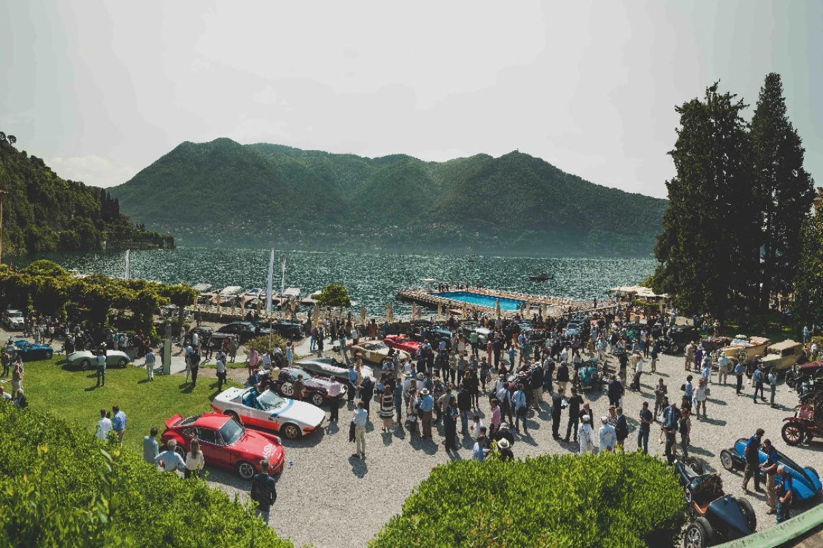 Concours events always seem to be held in picturesque surroundings, and the Villa Erba and Villa d'Este connection makes for a wonderful and supportive local environment.