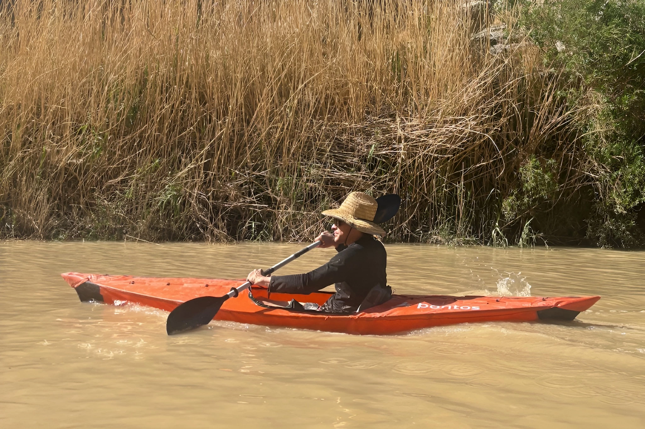 The Pontos 2.0 is a skin-on-frame kayak that's headed for Kickstarter