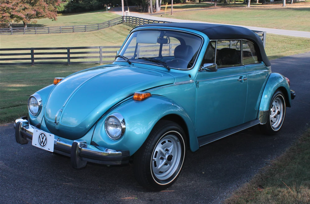 This 1979 Volkswagen Super Beetle Convertible sold for $39,050 at Barrett-Jackson Scottsdale, 2017 | Auction Link