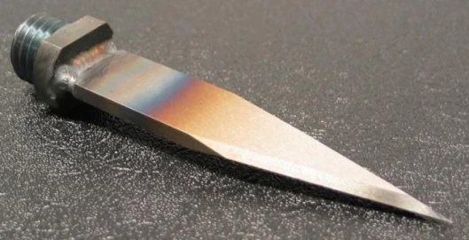 The knife used in the demonstration