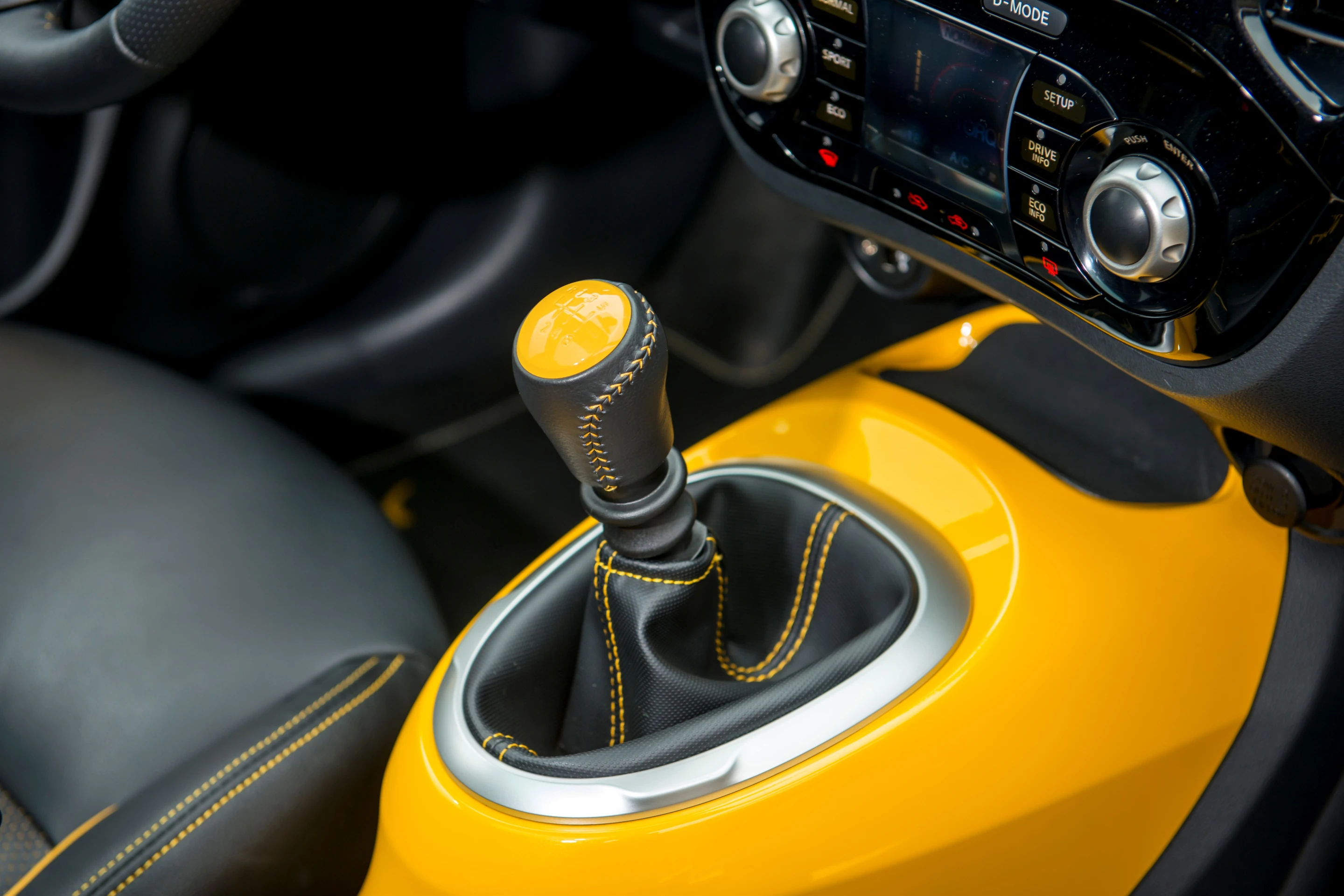 Nissan offers either a 6-speed manual or improved CVT transmission for the Juke