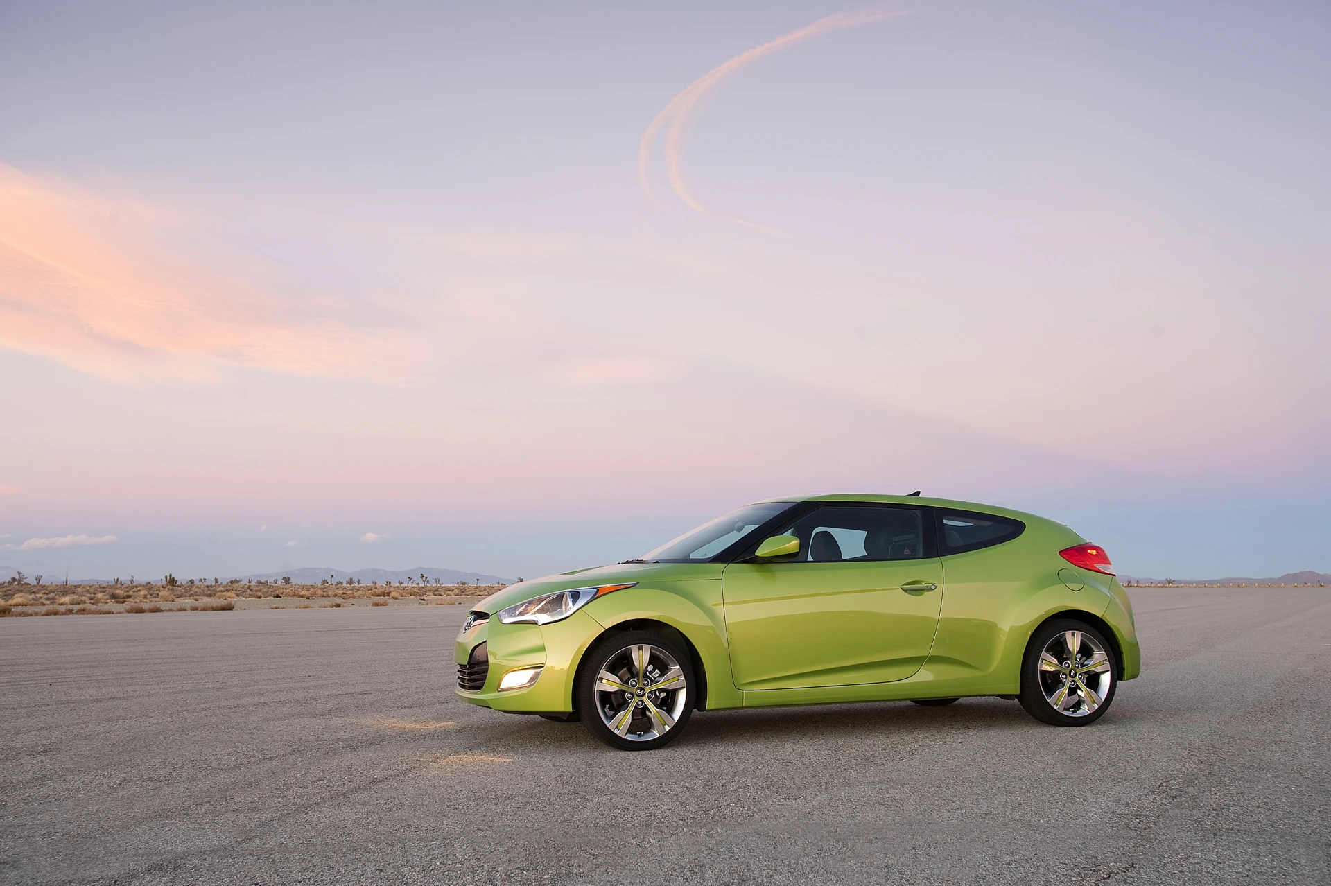 The Hyundai Veloster 3-door coupe
