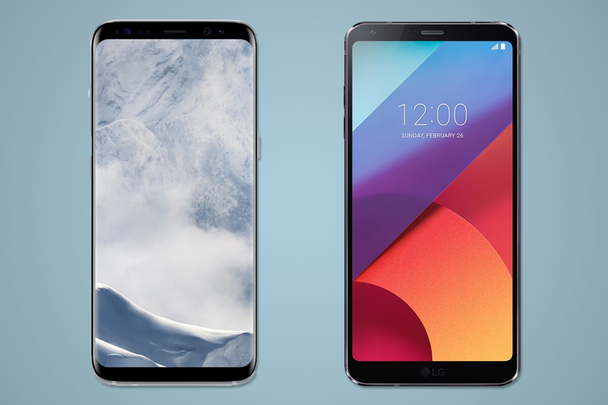 Samsung Galaxy S8 And S8 Vs Lg G6