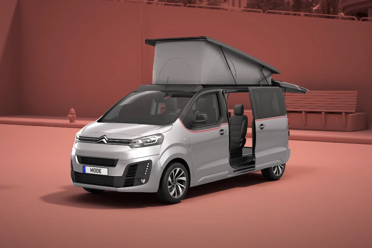 The Adria Mode is a new style of modular camper van