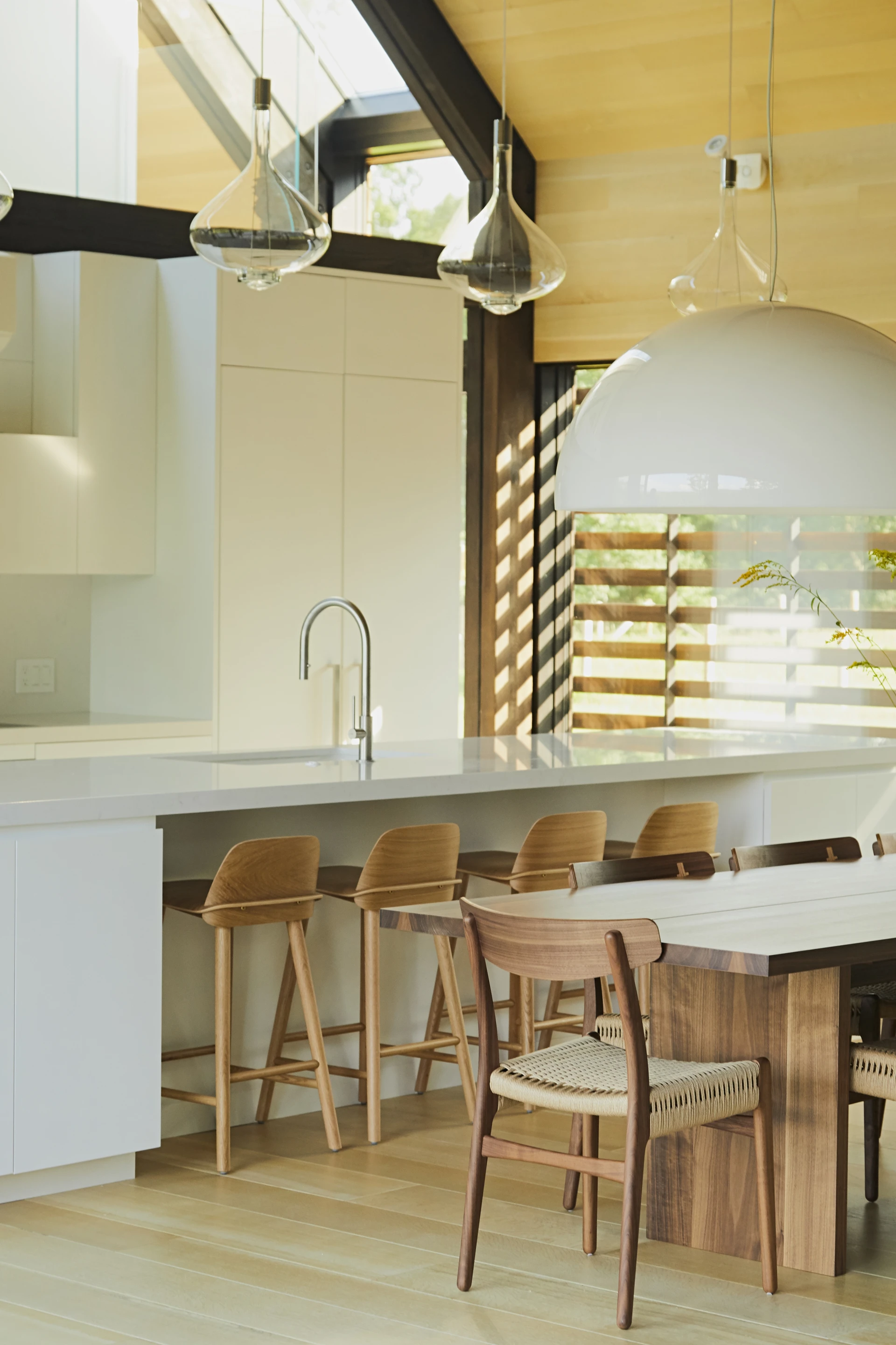 Kitchen area inside the Mountain House