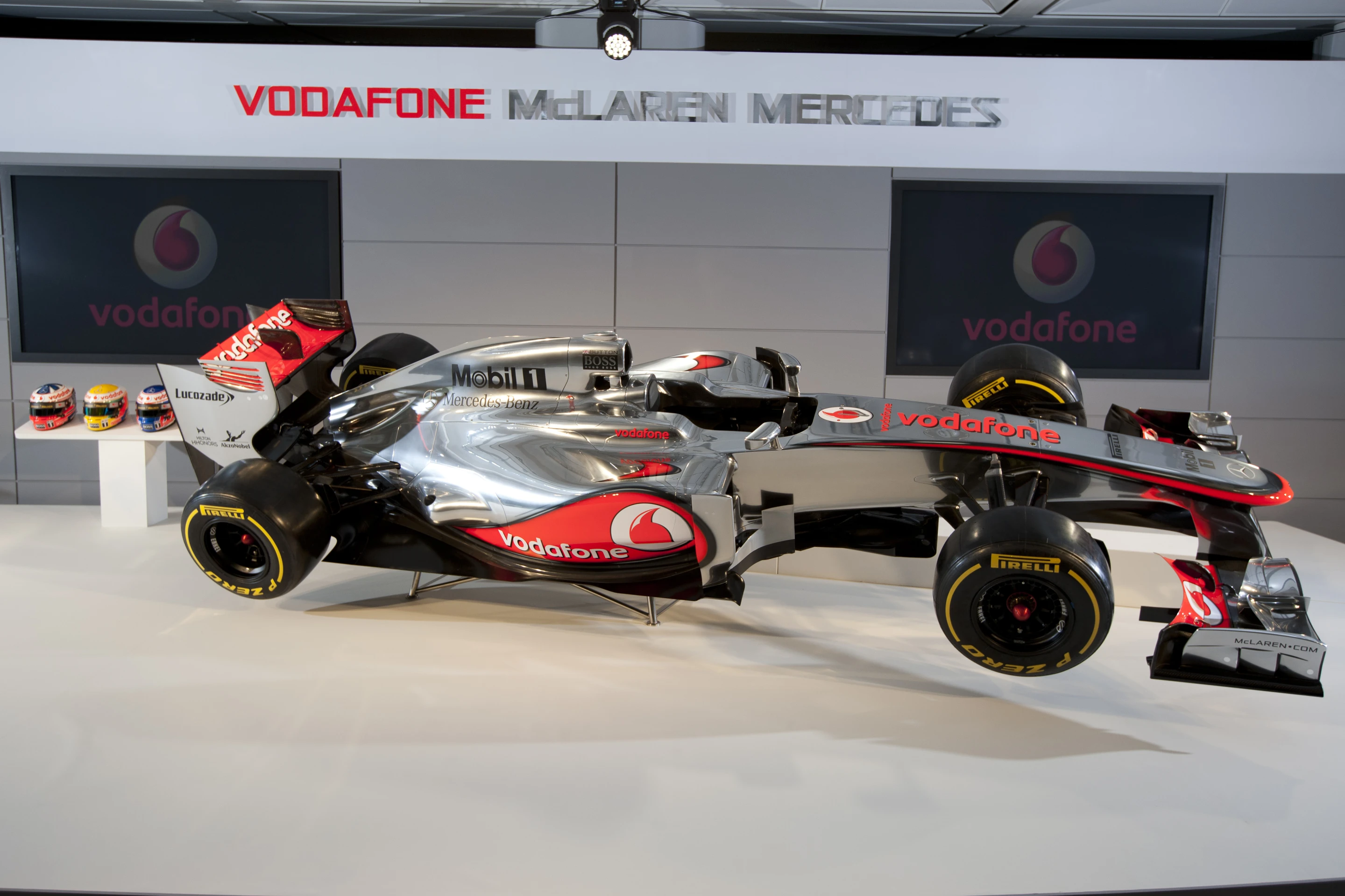 Vodafone McLaren Mercedes 2012 season F1 launch