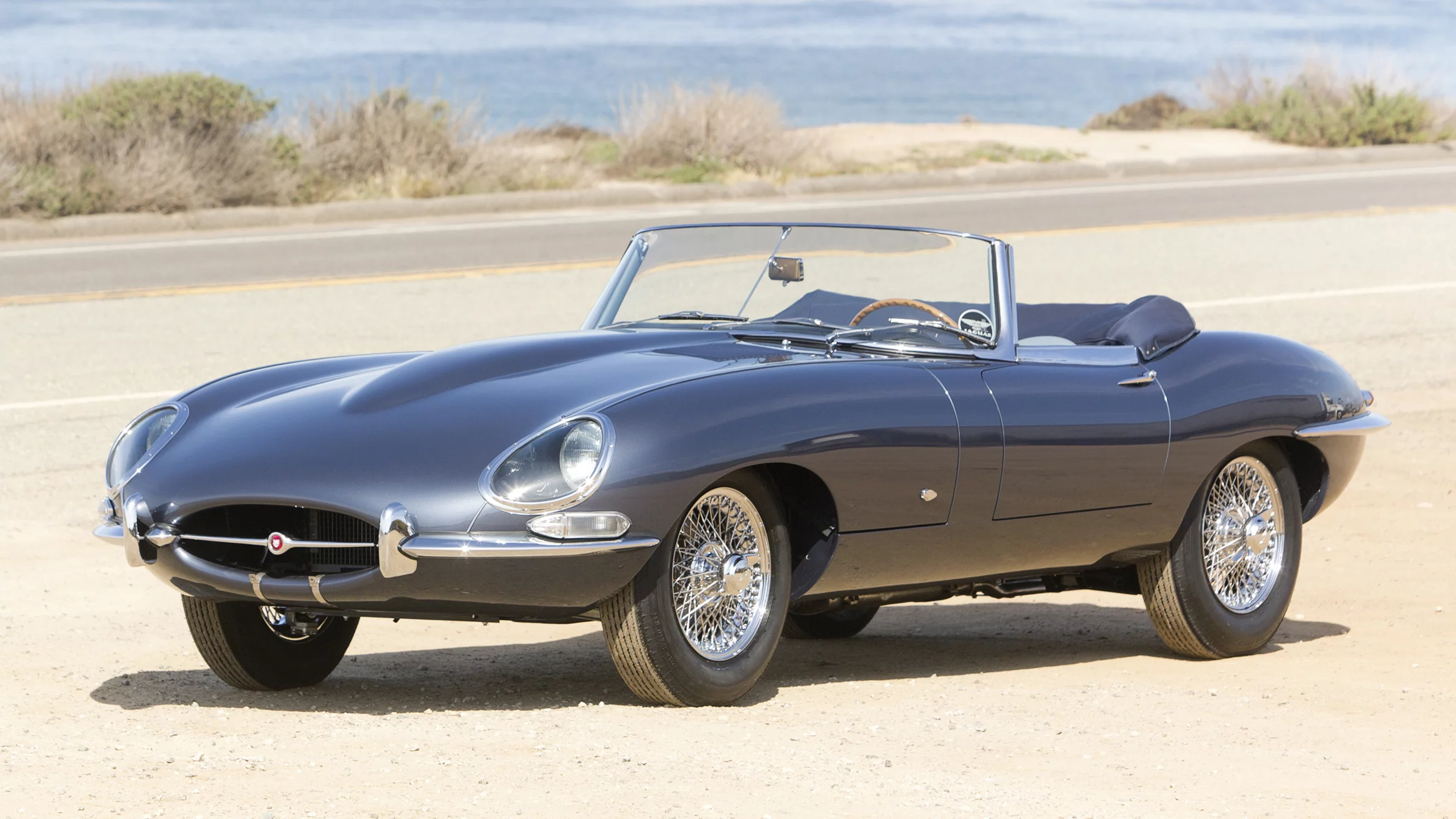 1961 Jaguar E-Type Series 1 3.8-Litre Roadster. Image: Pawel Litwinski. Auctioneer's Estimate: US$375,000 - $450,000. Official Auction Description and Images
