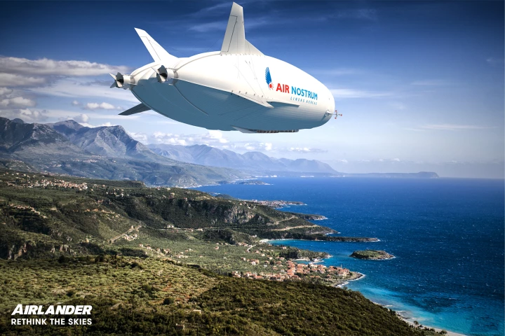 The Air Nostrum Group has reserved 10 Airlander 10 airships, with delivery expected to happen in 2026