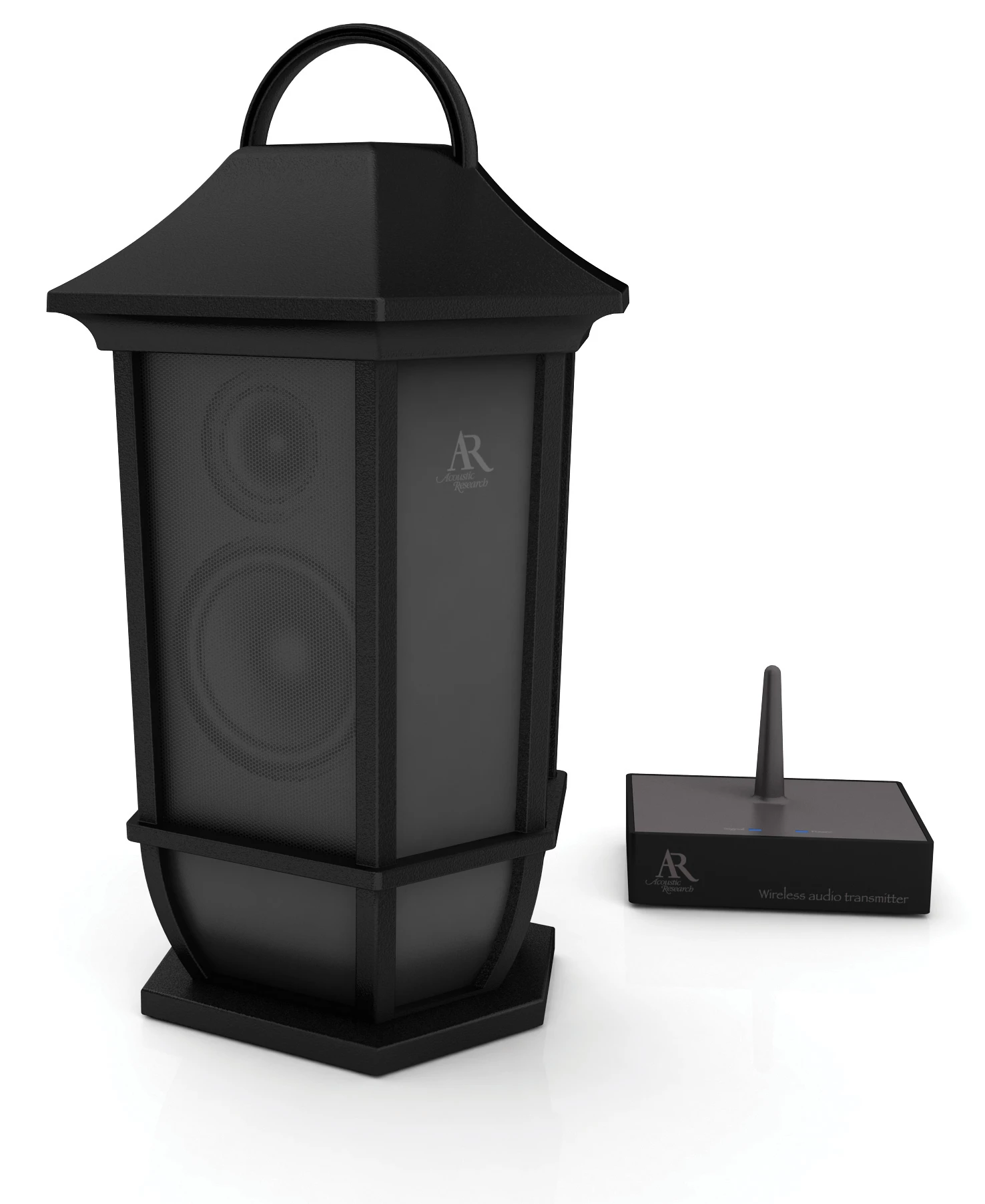 Audiovox has released a new range of digital speakers that can also light up your outdoor living area