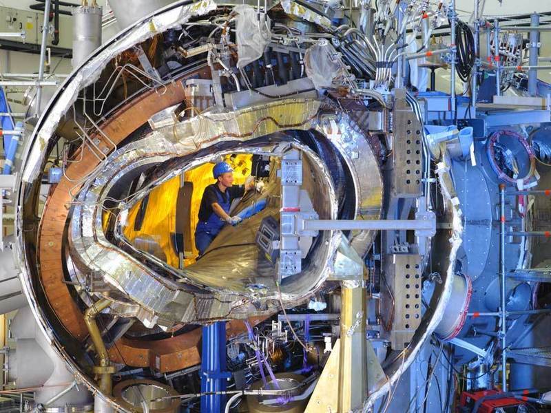 Construction of the Wendelstein 7-x stellerator took over 1 million man-hours