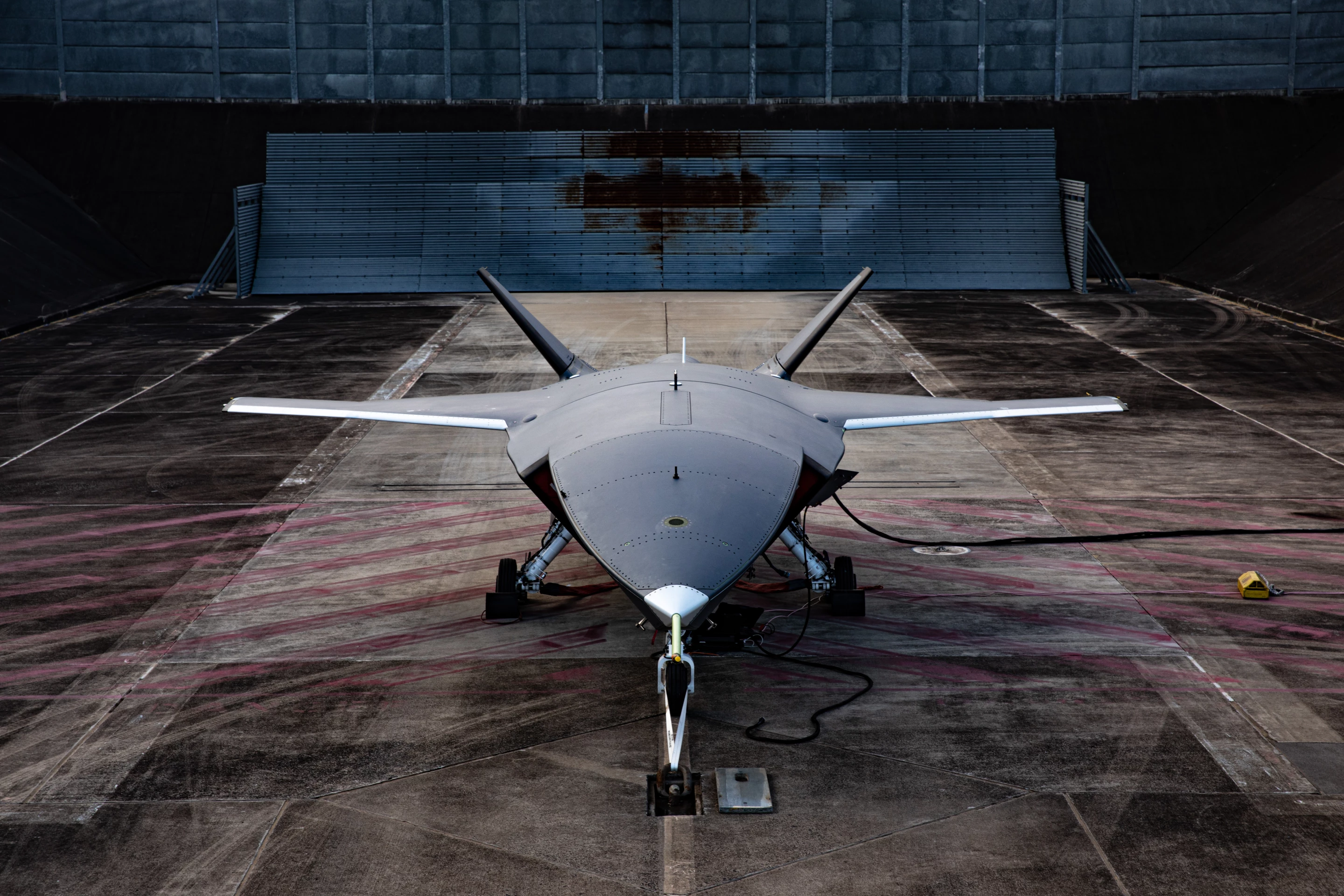 Loyal Wingman tethered down for its first engine test