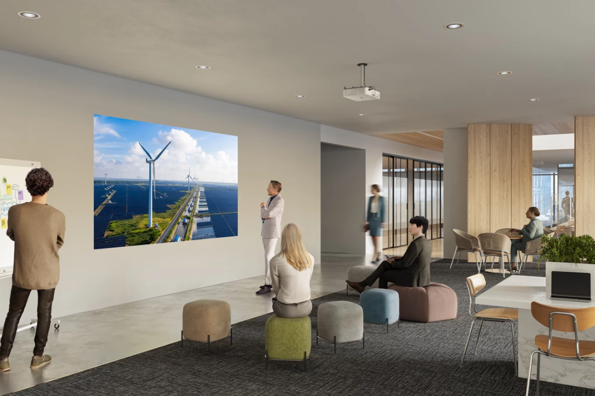 The VPL-PHZ61 3LCD laser projector boasts a center brightness of 7,000 lumens, while the cheaper VPL-PHZ51 model puts out up to 5,800 lumens at the image center