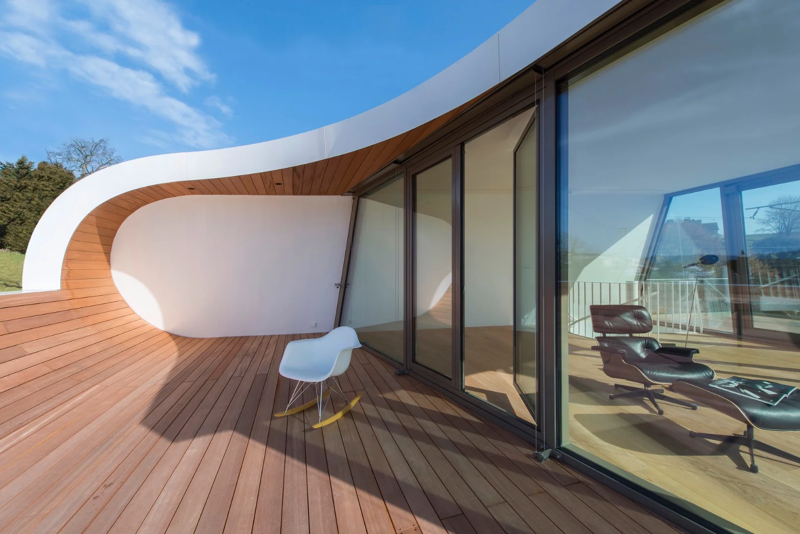 The use of wood is superb