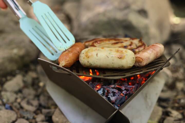 The Pacofire grill is designed to endure up to 7.5 kg of food