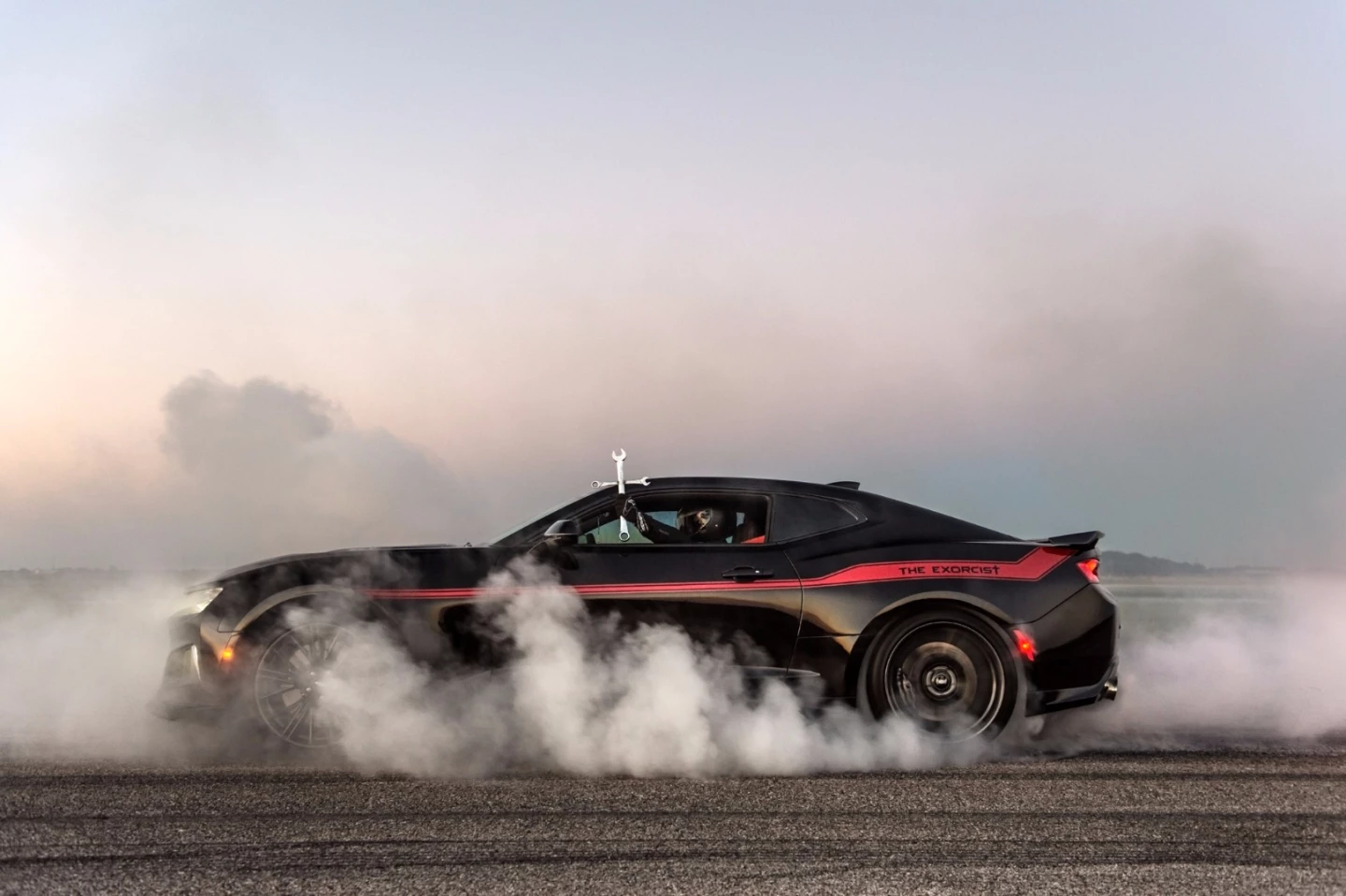 The drag pack Exorcist has a tougher driveshaft than the standard model
