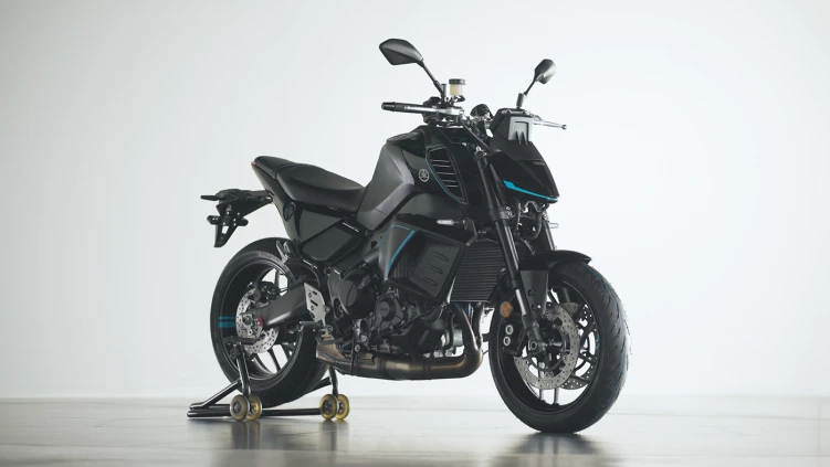 With the Proto PHEV streetfighter, you can switch between riding in full EV or hybrid mode