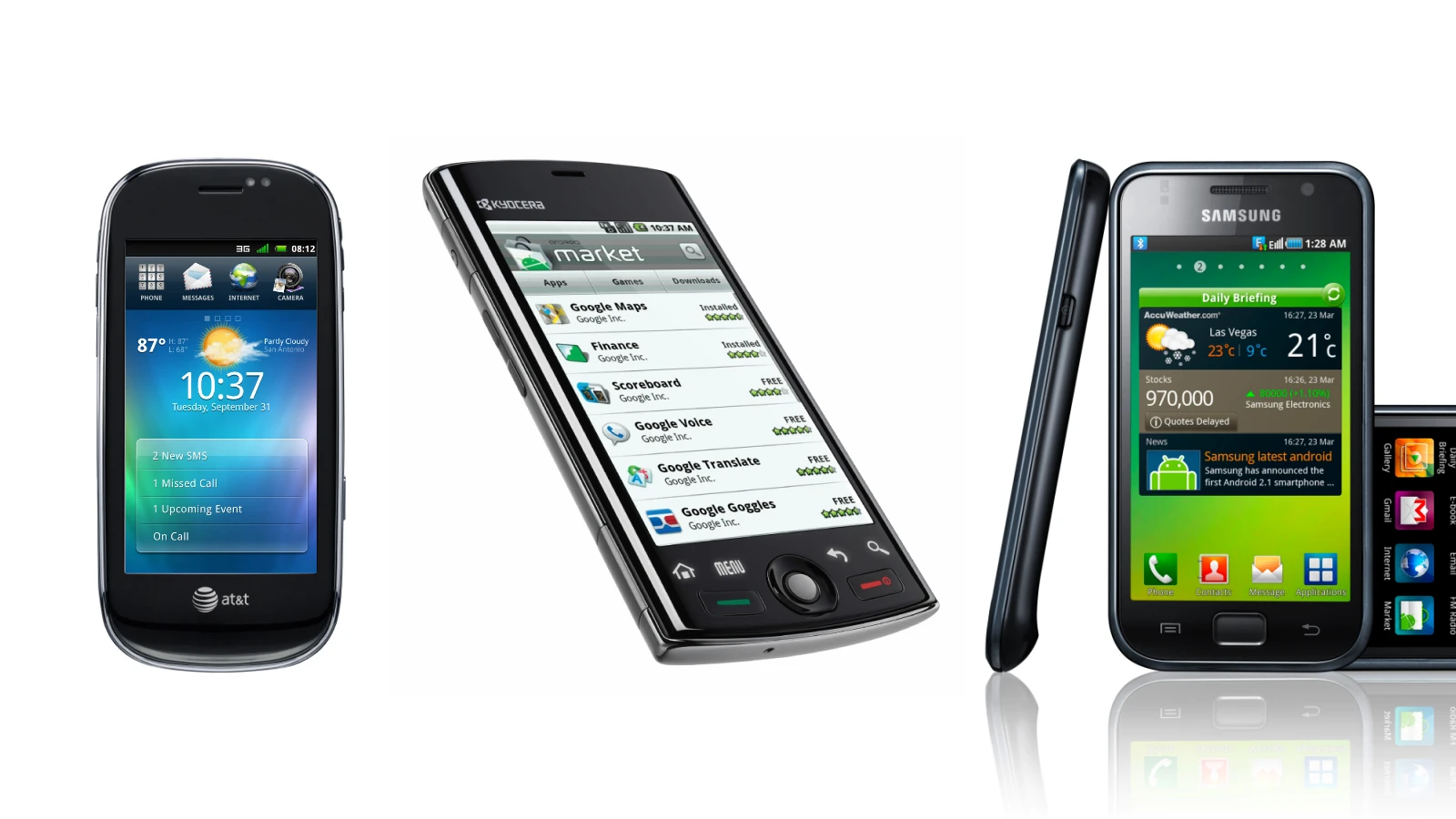 2010 is proving a bumper year for Android handset releases