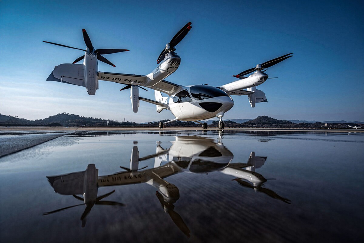 Unique mixed-propulsion eVTOL completes transition flight testing