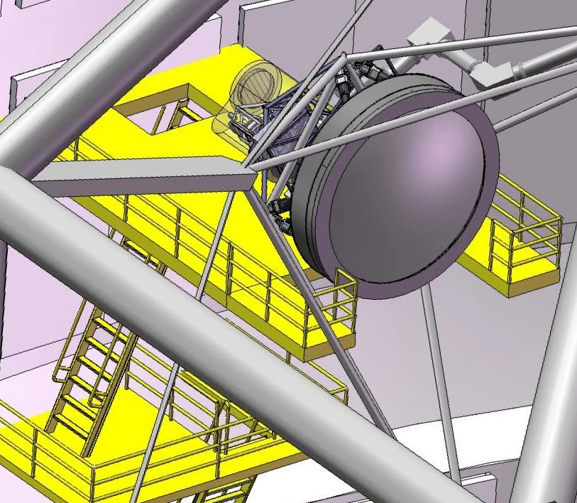 secondary mirror (Image: Courtesy TMT Observatory Corporation)