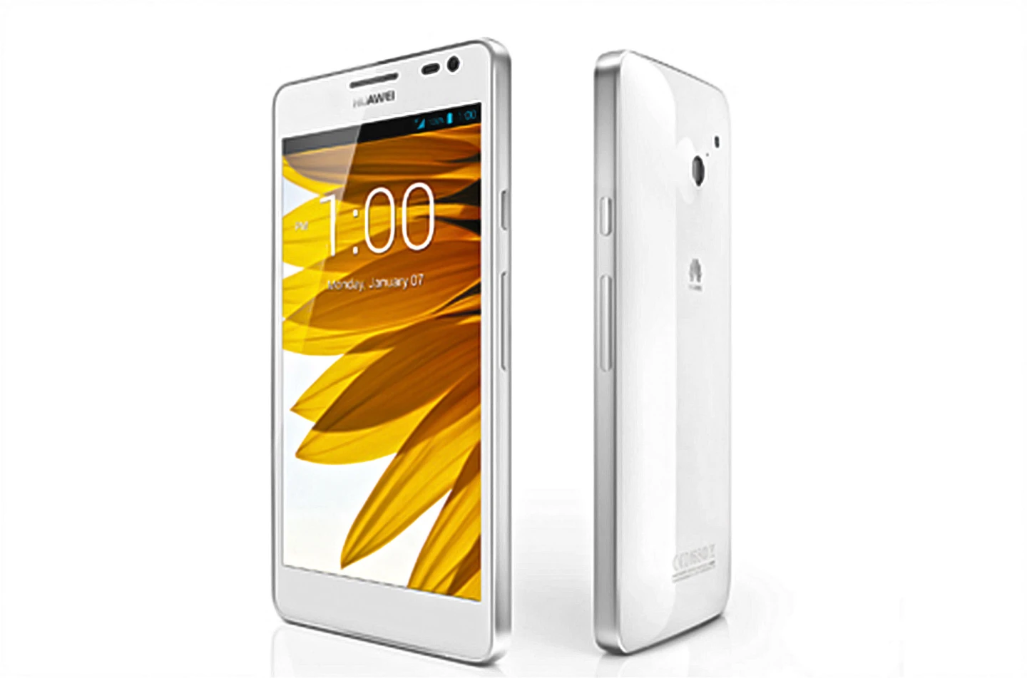 The Ascend D2 is smaller, but has better specs