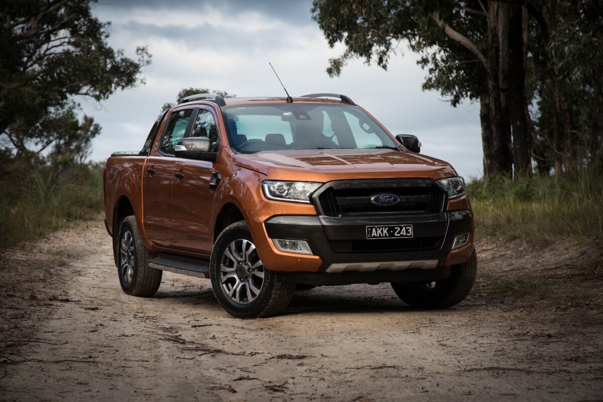 The Ford Ranger Wildtrak comes in a special shade of Pride Orange