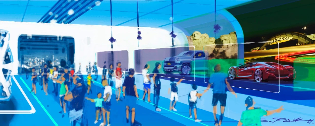 Chevy will also have some of its own design on display