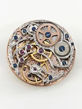 Grieb & Benzinger engraved movement example