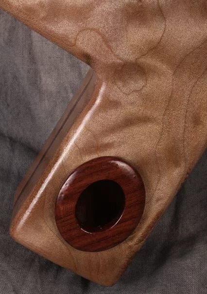 The Z-Stik's sound hole can be spoken or whistled into to achieve "special effects" (Photo: Dahl/Z-Stik)