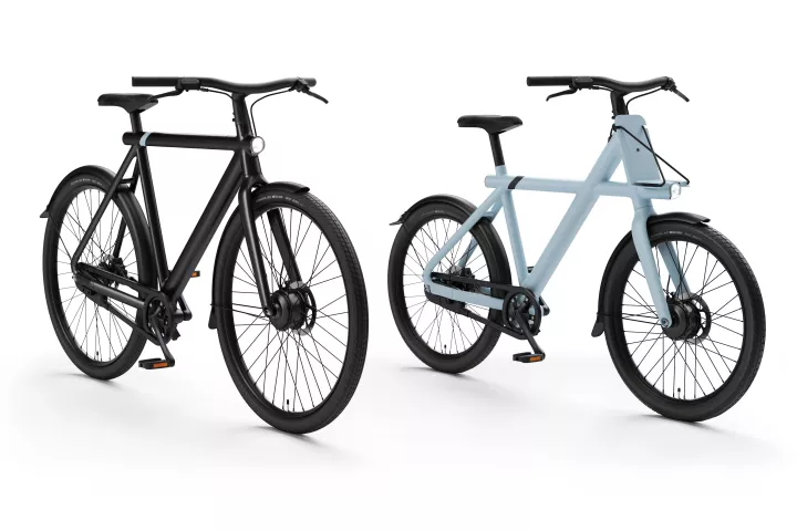 Vanmoof's S3 (left) and X3 (right) city ebikes are due to ship in May