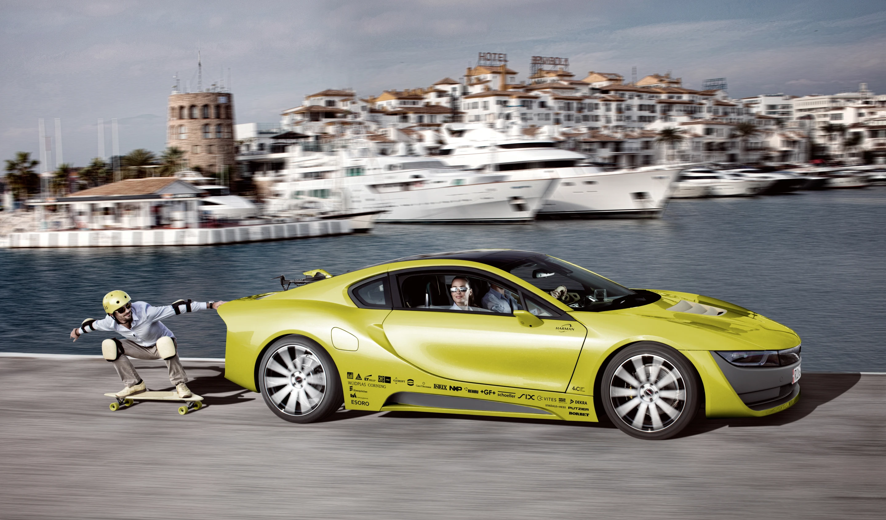 The Etos is powered by a 357-hp plug-in hybrid drive system