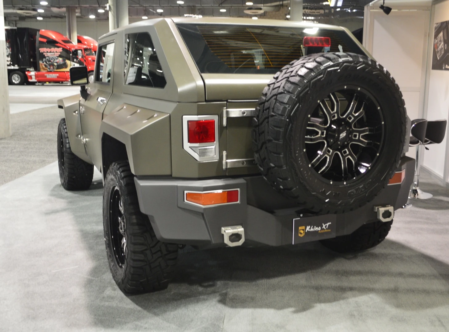 The Rhino XT wears a mean set of fender flares