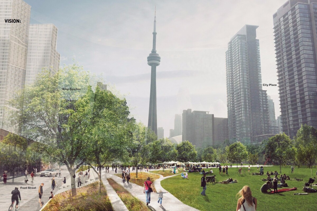 Huge Park Planned For Downtown Toronto