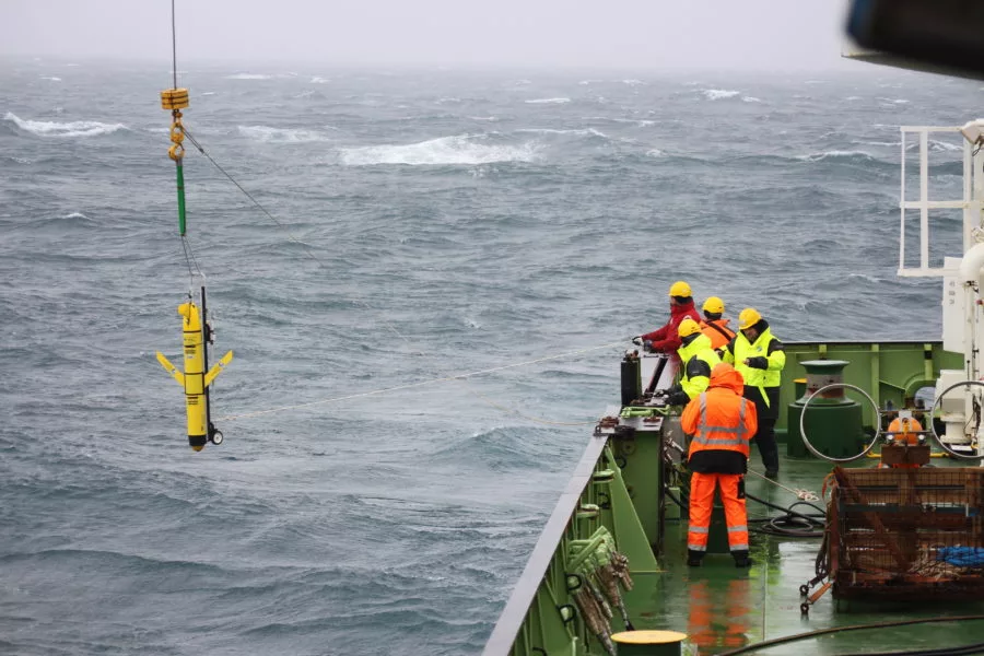 One of the gliders used to monitor A-68a