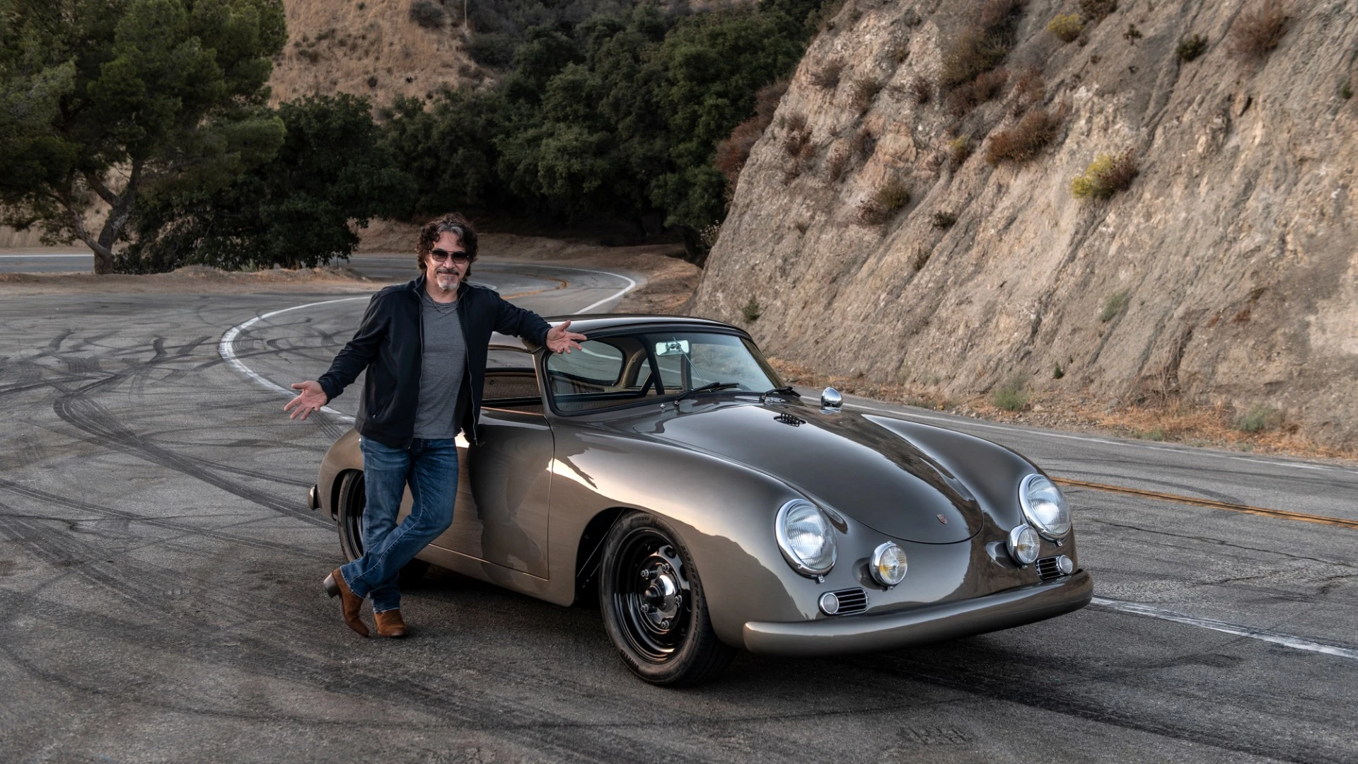 "Throughout my life I have always had two major passions: driving cars and playing guitars," says John Oates. "Both the machine and the instrument are paragons of inspired and purposeful design. Both tell their unique story historically and culturally. Both have their roots in the late 19th century, evolving and continuing to fascinate and excite through the 20th and now into the 21st centuries. I’m very proud to have the opportunity to collaborate and curate this unique collection with Chris Brewer and the Amelia Island folks."