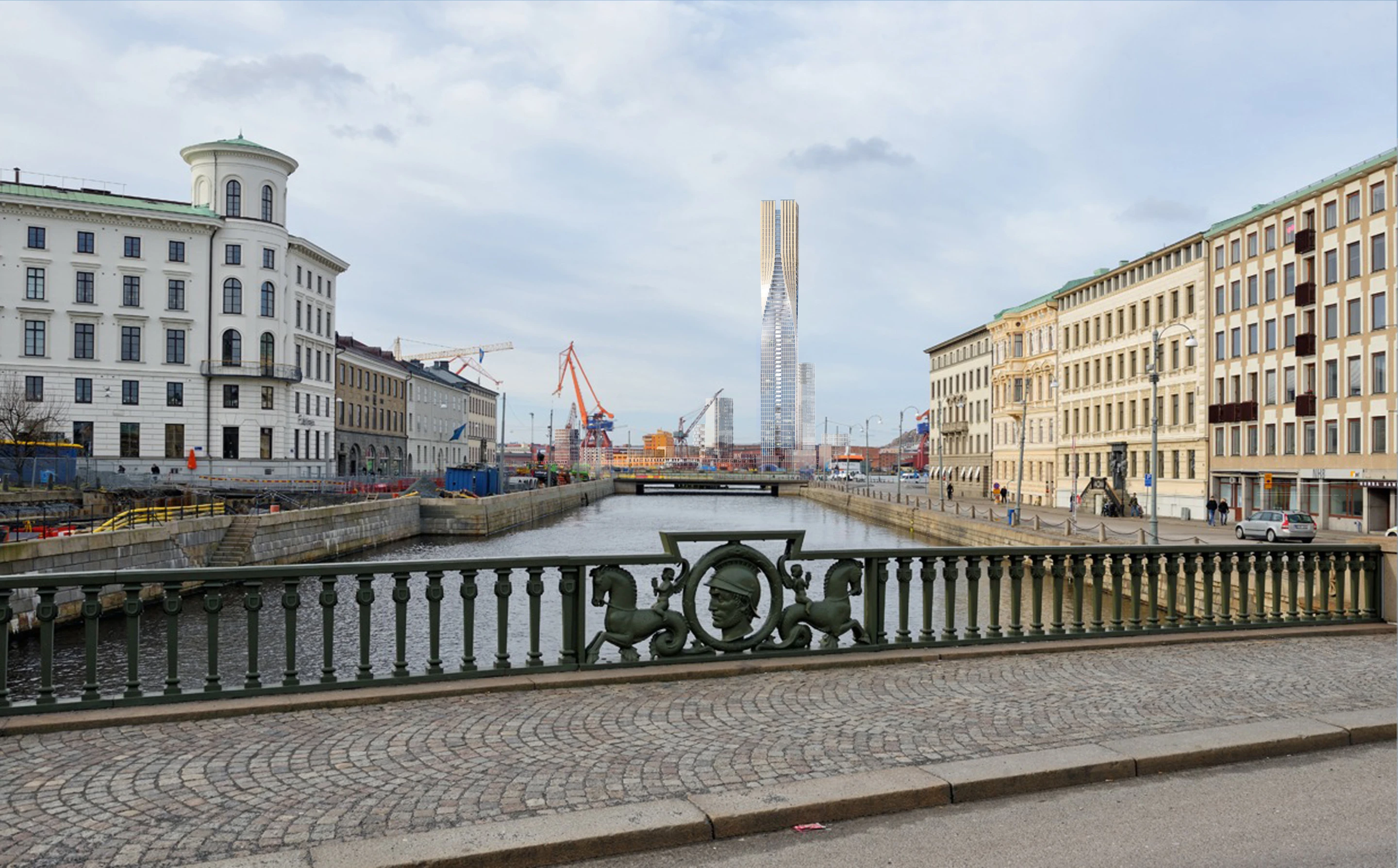 SOM has until 2021 for the surrounding park areas to be completed, in order to be ready for Gothenburg's 400 year anniversary (Image: Serneke)