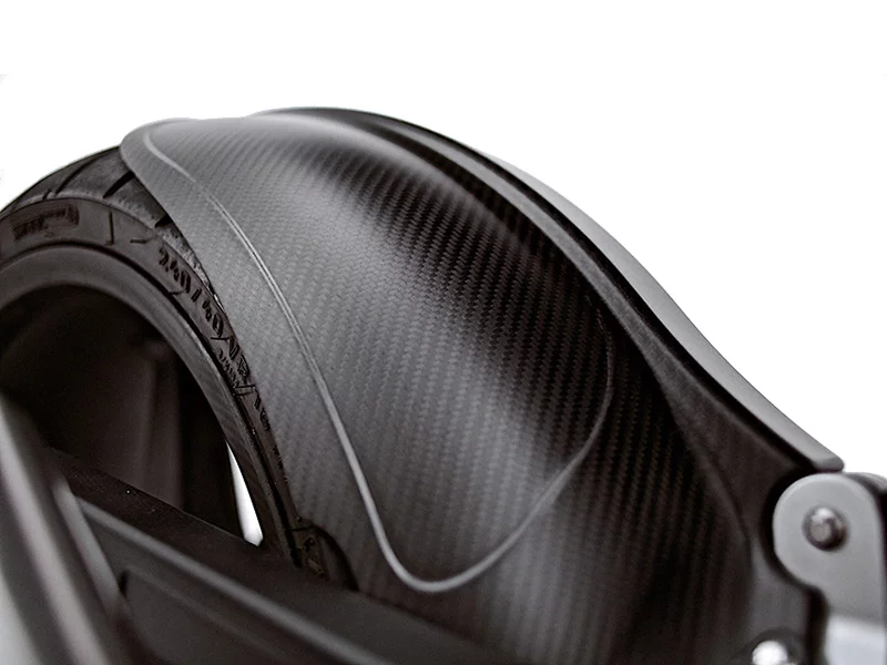Arch Motorcycle Company's KRGT-1 - carbon fibre rear hugger