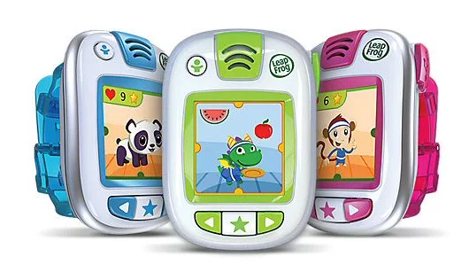 LeapBand is a children's activity tracker that encourages them to move through activity challenges and exciting games