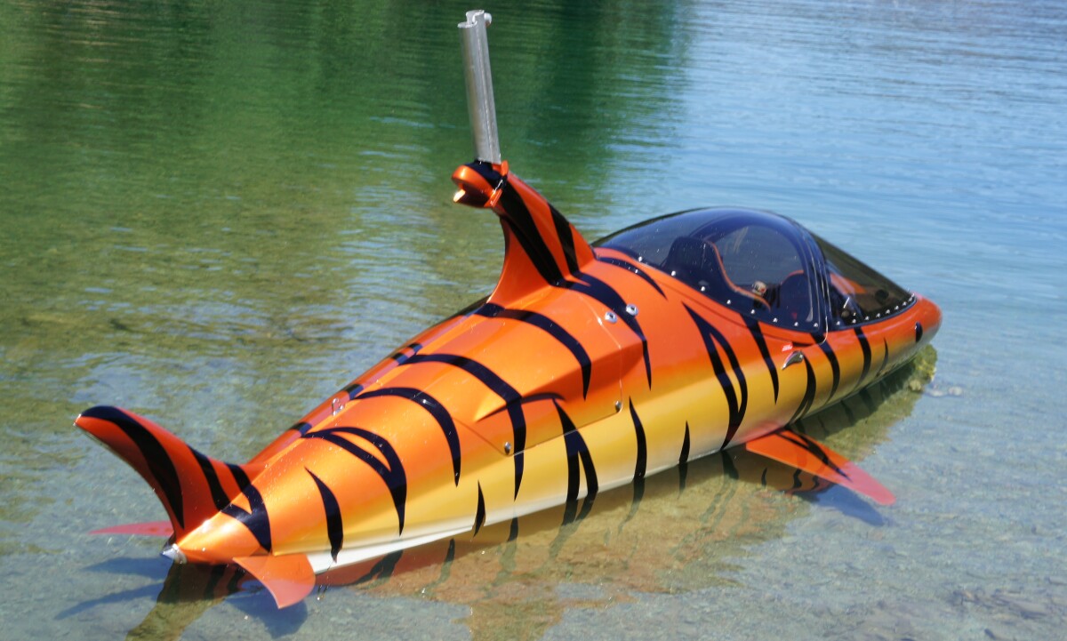 Seabreacher gets the personalized tiger-treatment
