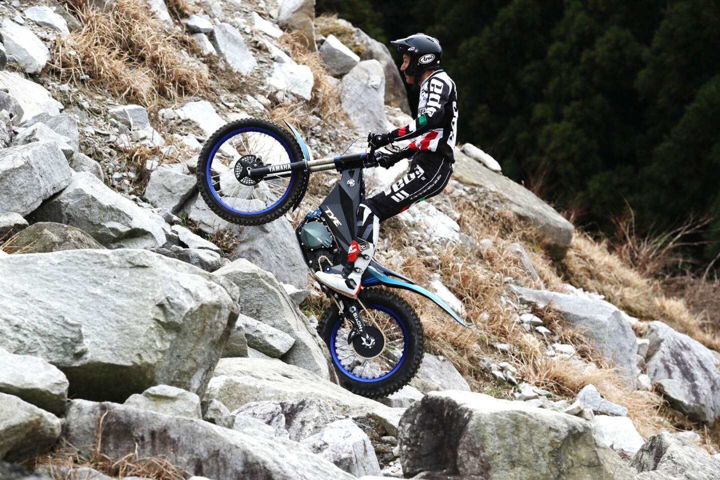 Yamaha TY-E: designed for highly technical trials work