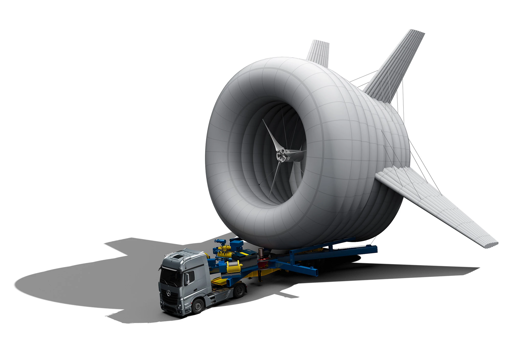 The Buoyant Air Turbine, from Altaeros Energies