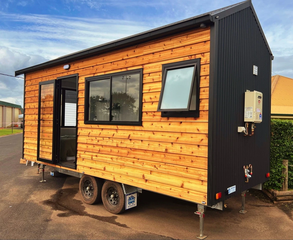 Six meters of floor plan, zero stairs, one very sane tiny home