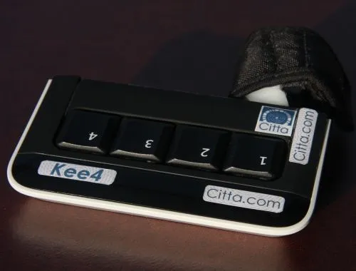 The Kee4 Keyboard prototype
