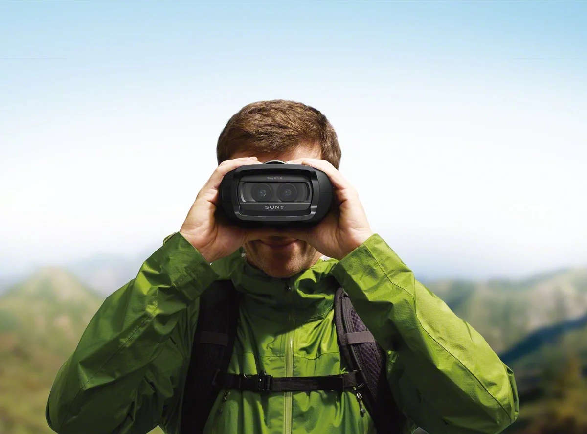 Sony digital binoculars