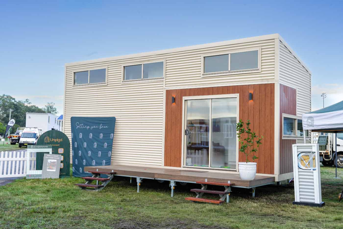 Extra-wide tiny house makes more space for family living