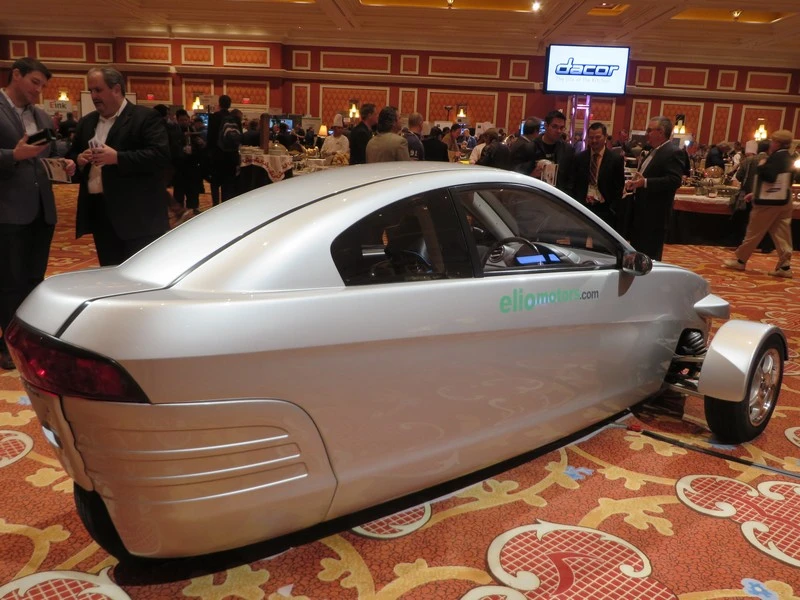 Some state regulations classify three-wheeled vehicles as motorcycles, but Elio is working on exemptions