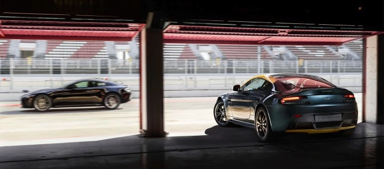 The Vantage N430 styling puts the emphasis on sportiness